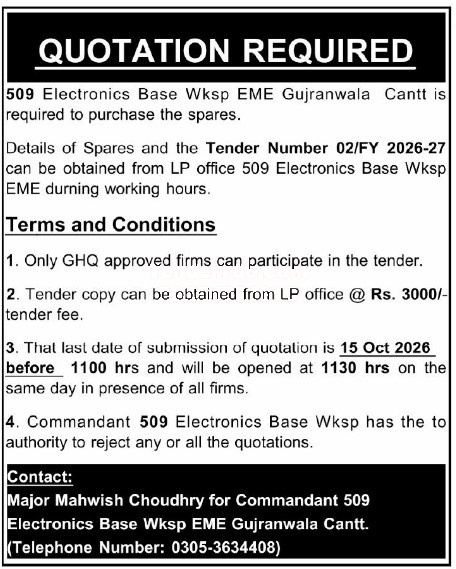Tender Document