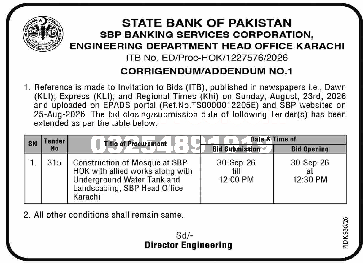 Tender Document