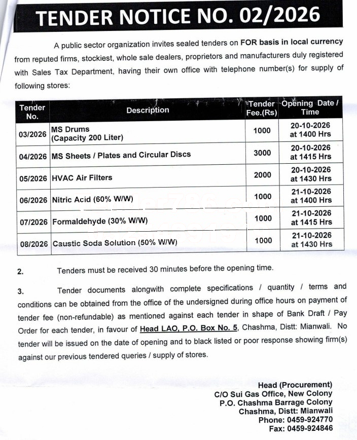 Tender Document