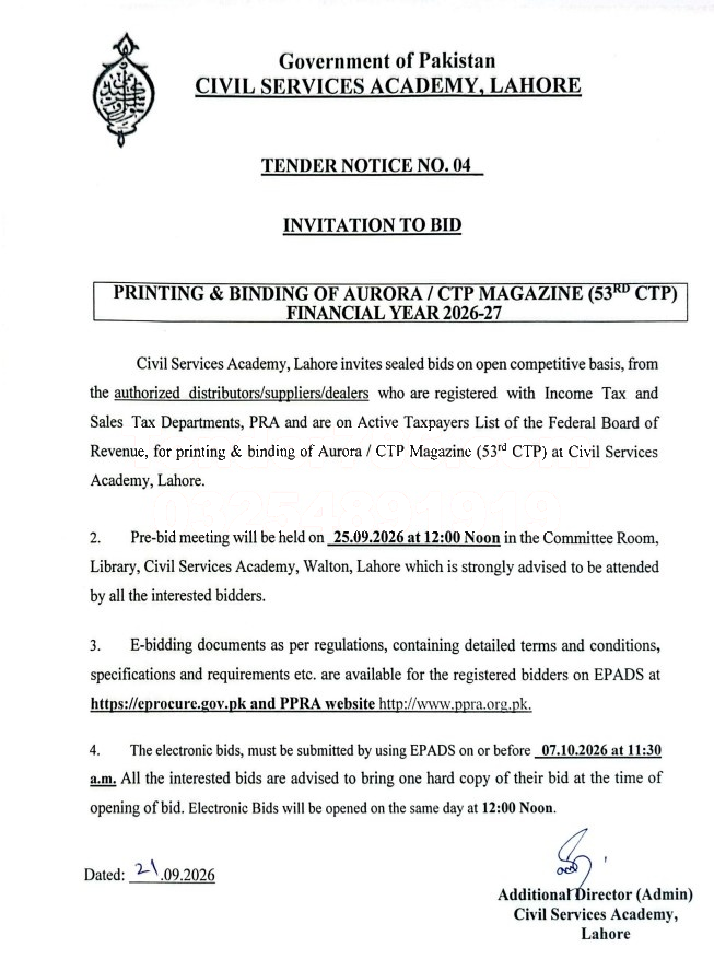 Tender Document