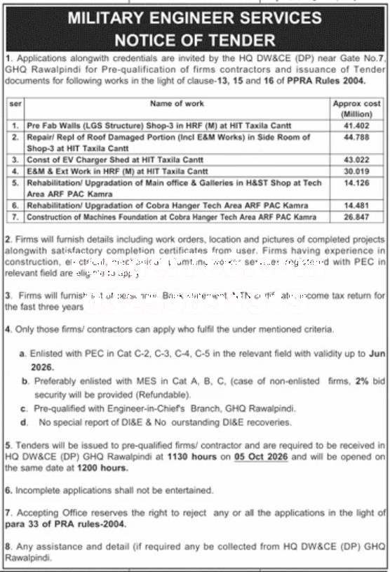 Tender Document