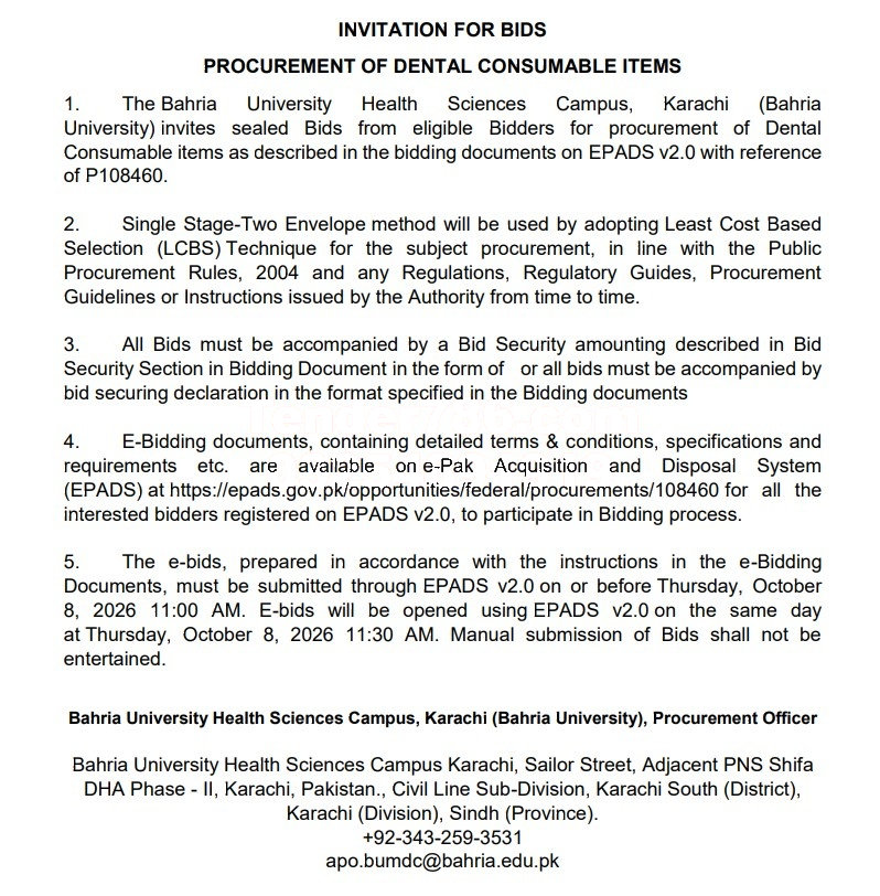 Tender Document