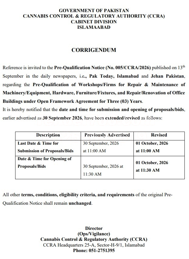 Tender Document