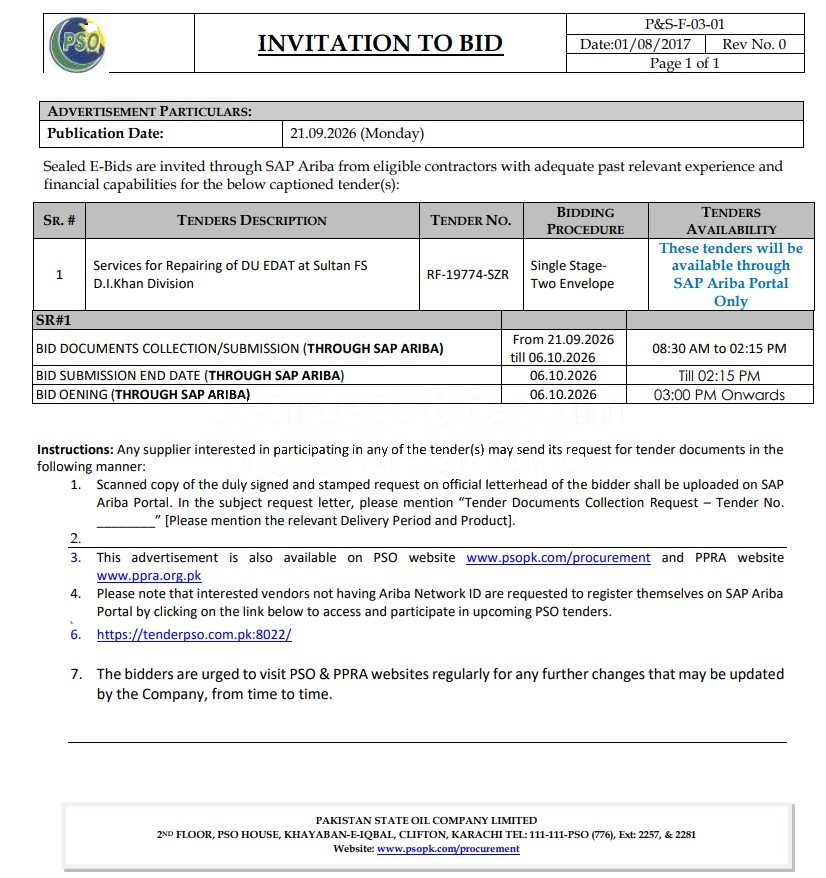 Tender Document