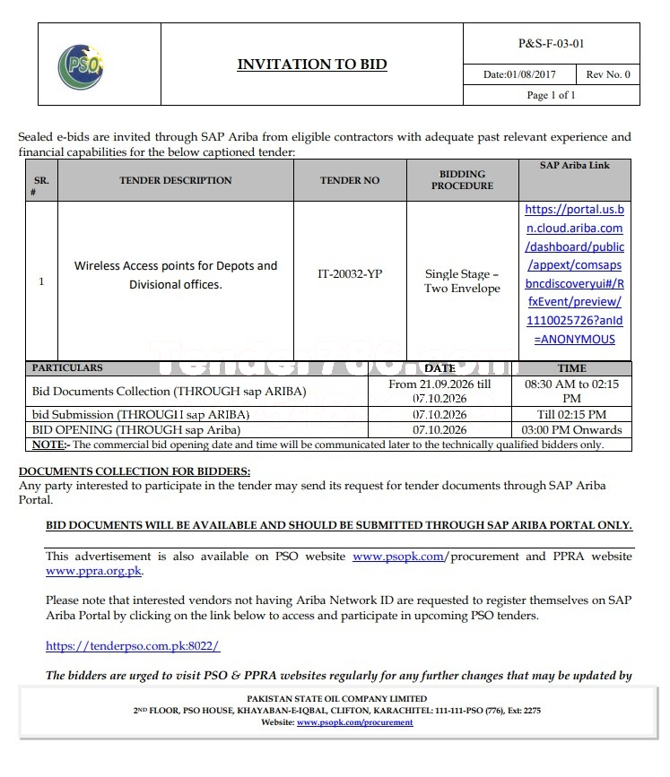 Tender Document