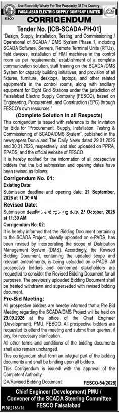 Tender Document