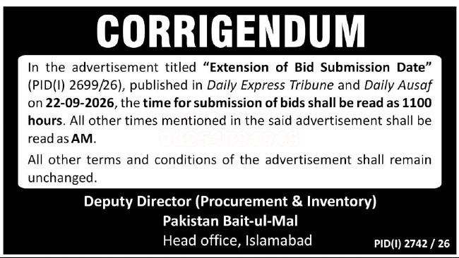 Tender Document