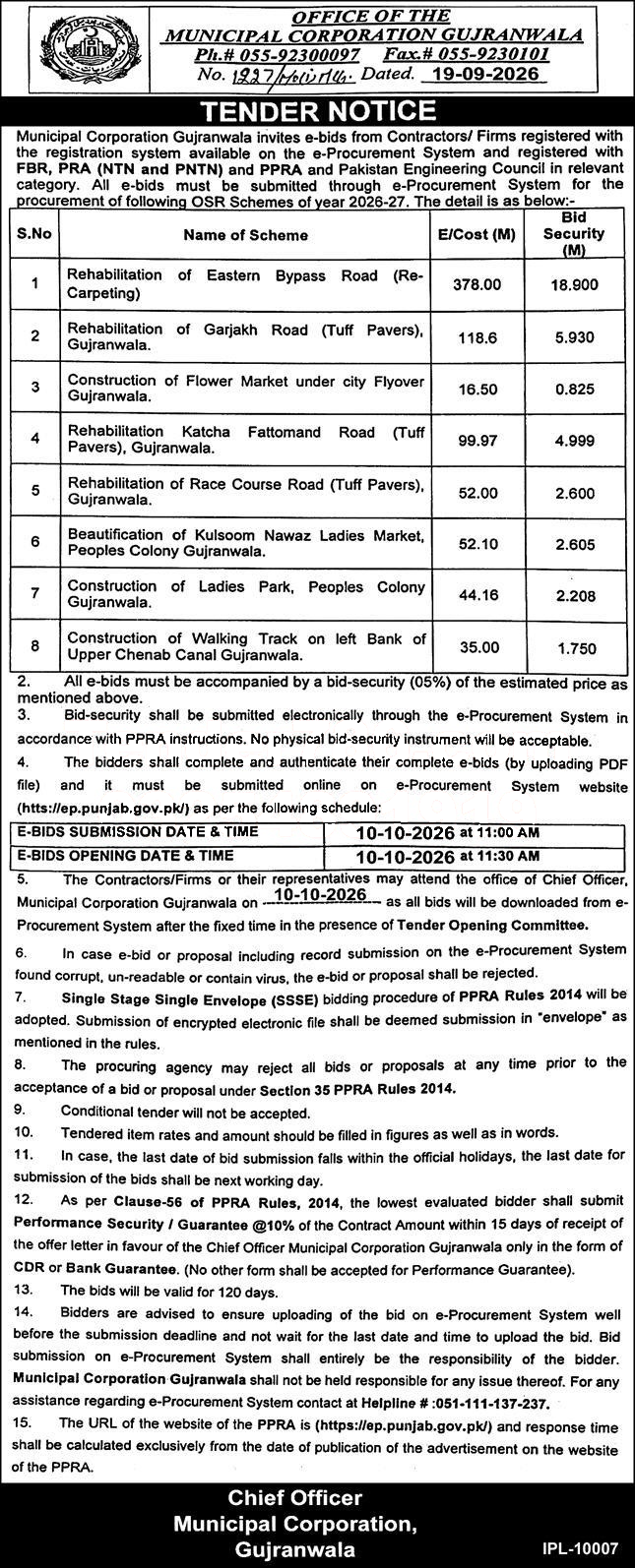 Tender Document