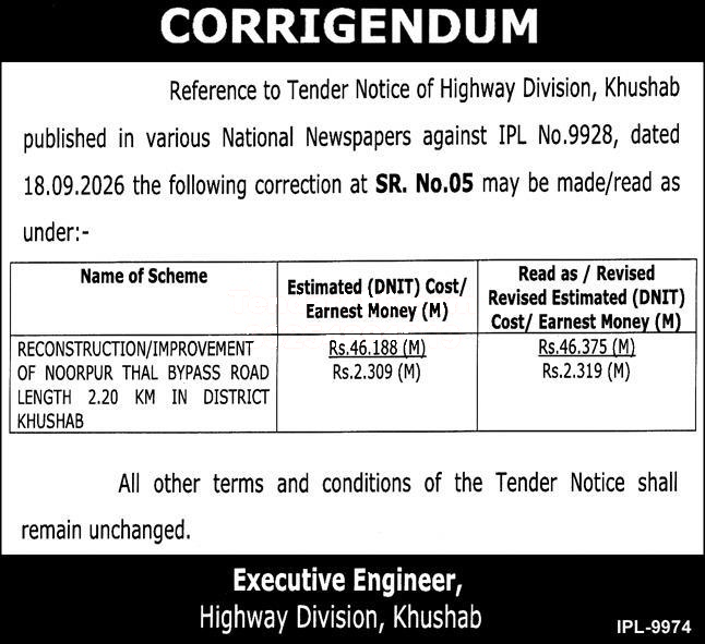 Tender Document