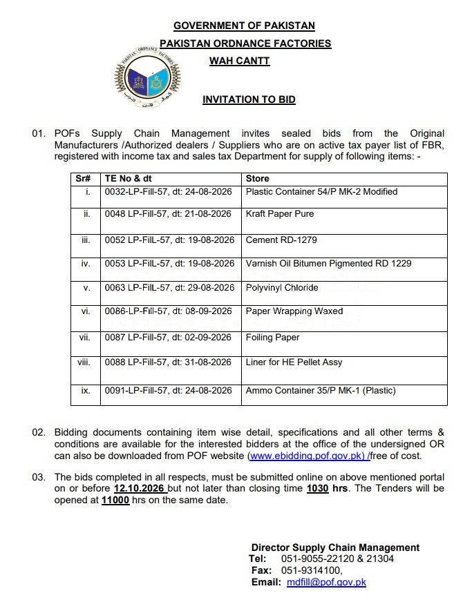 Tender Document