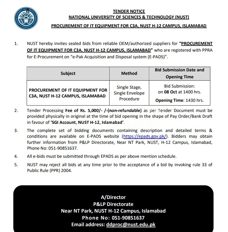 Tender Document