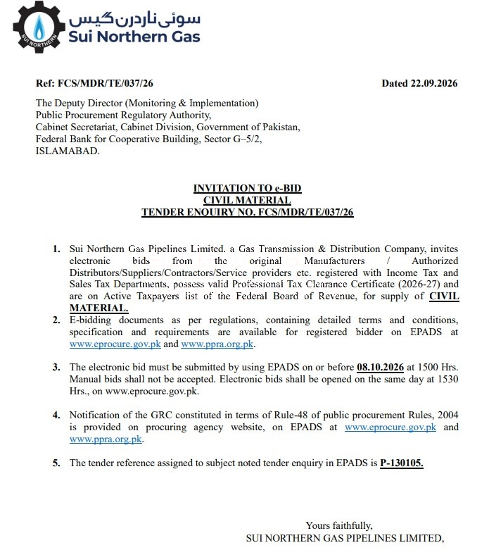 Tender Document