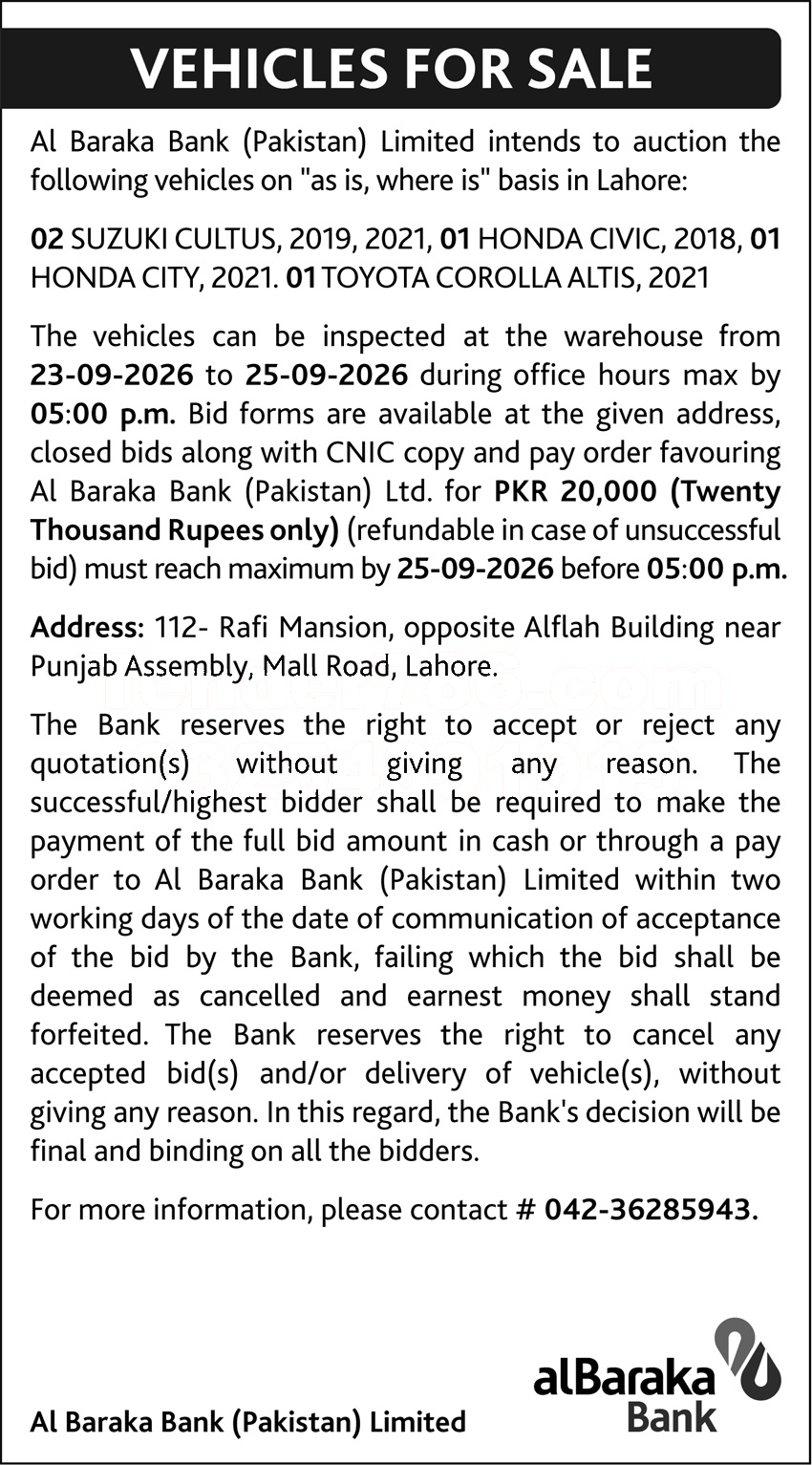 Tender Document