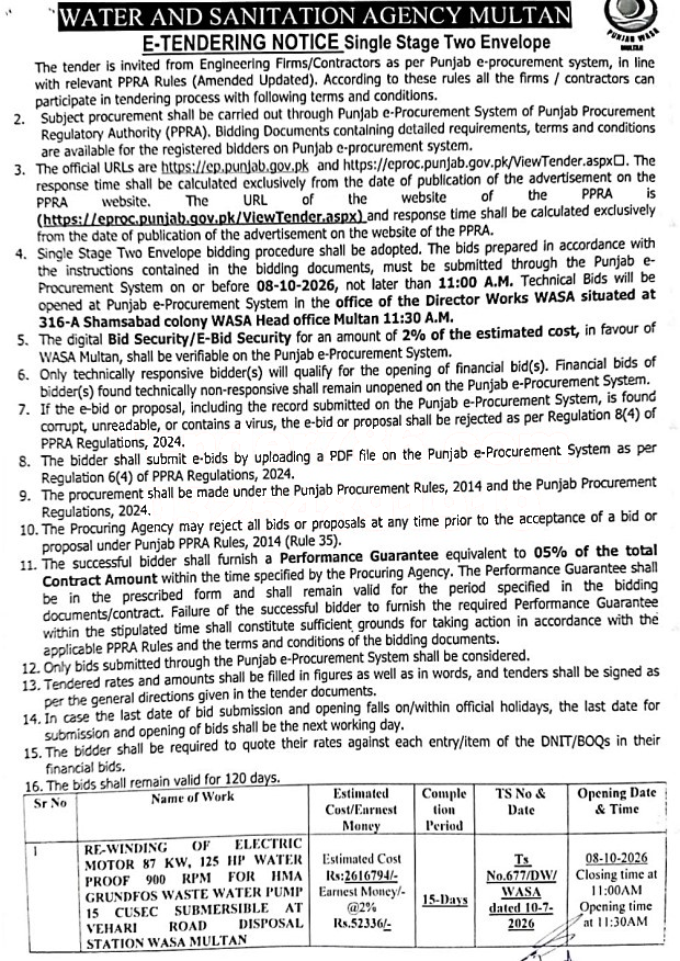 Tender Document