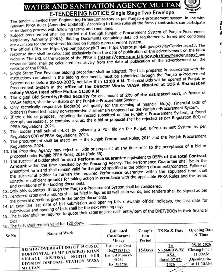 Tender Document