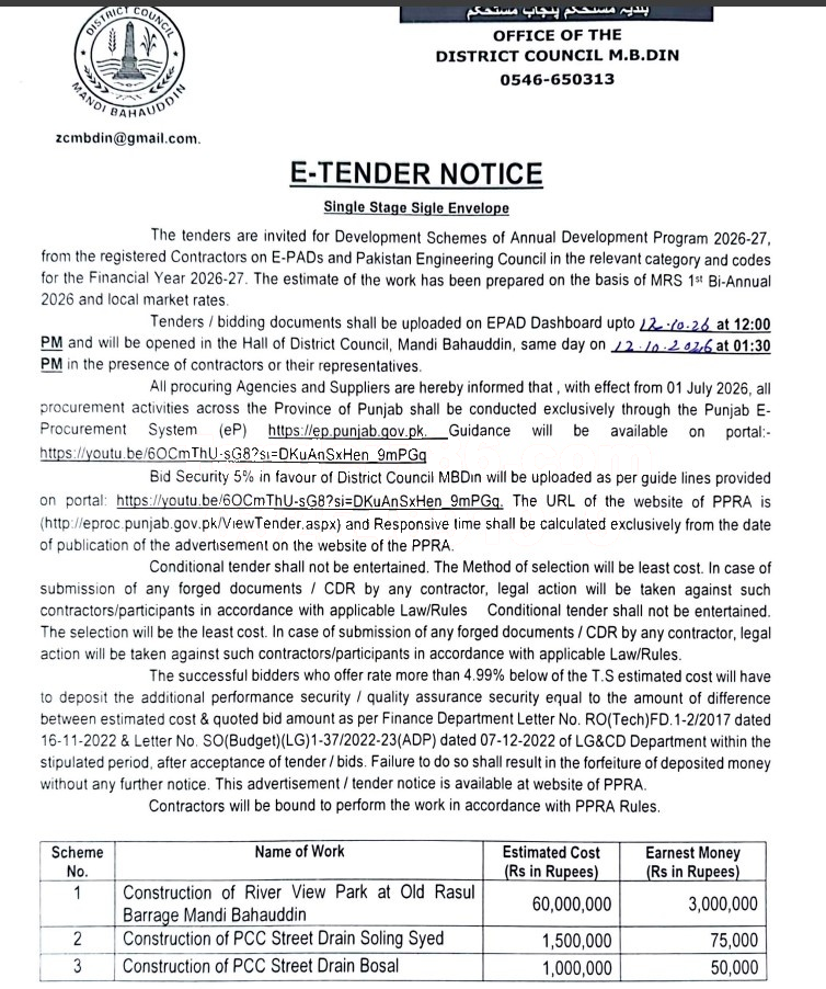 Tender Document