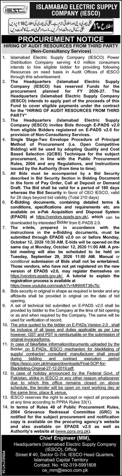 Tender Document