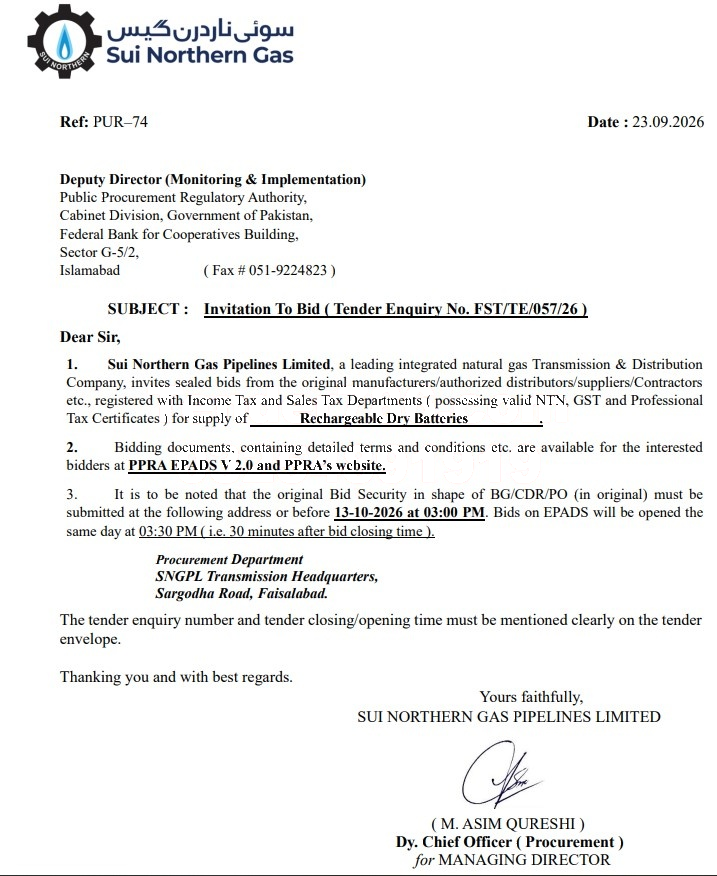 Tender Document