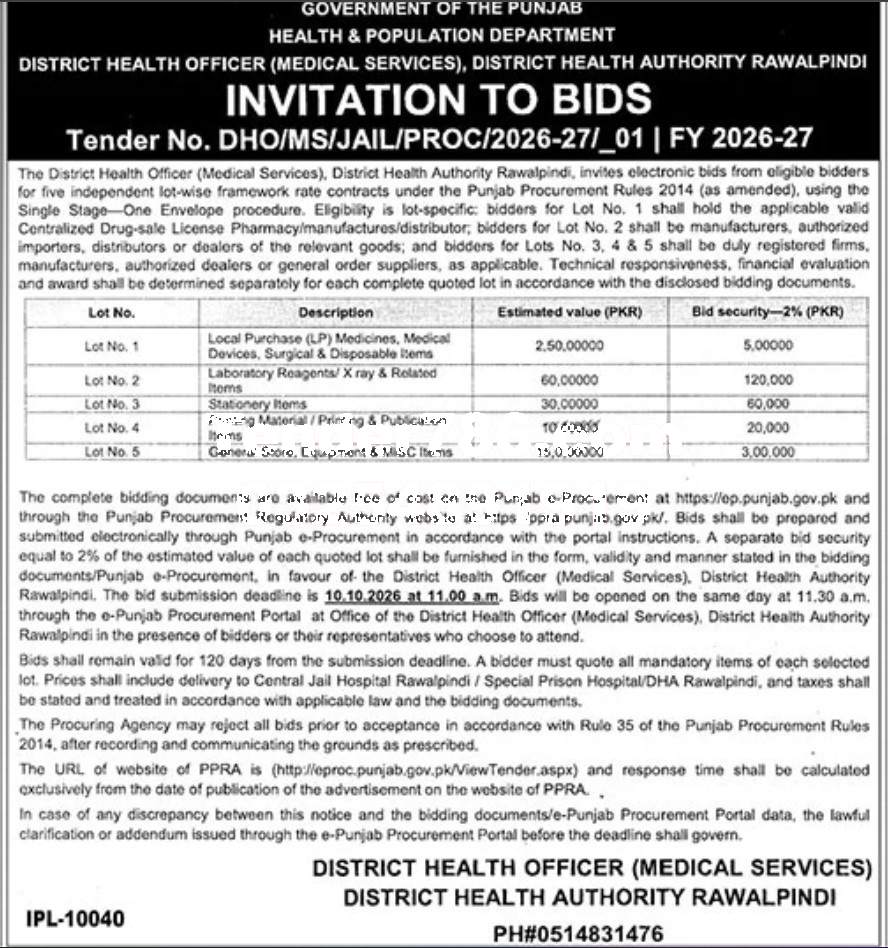 Tender Document