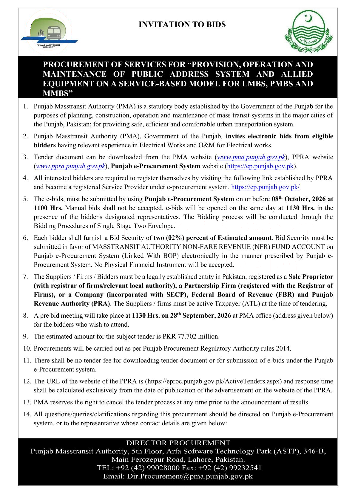 Tender Document
