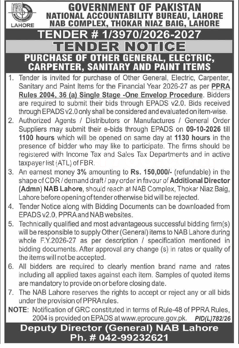 Tender Document