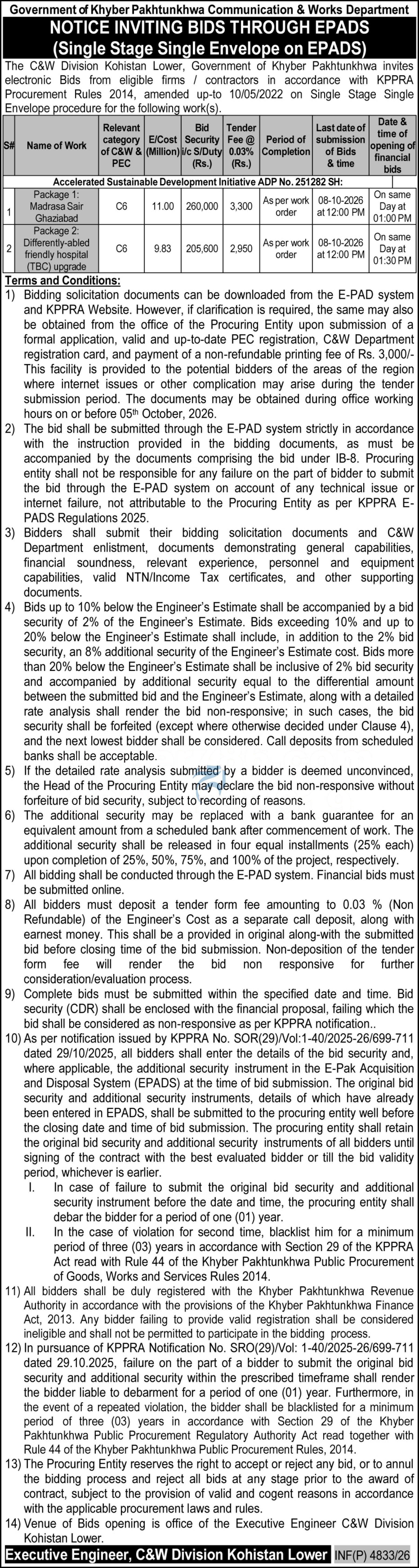 Tender Document