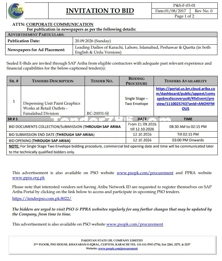 Tender Document