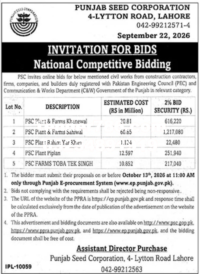 Tender Document