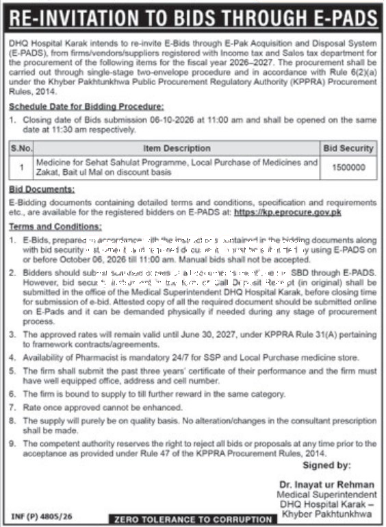 Tender Document