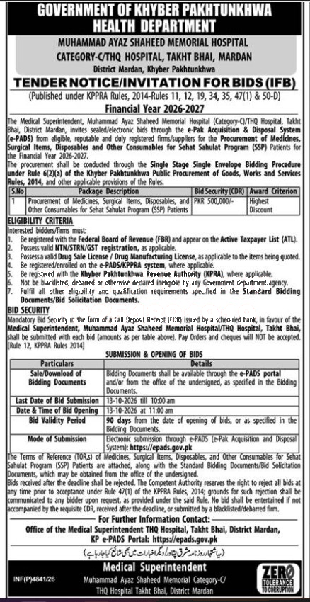 Tender Document