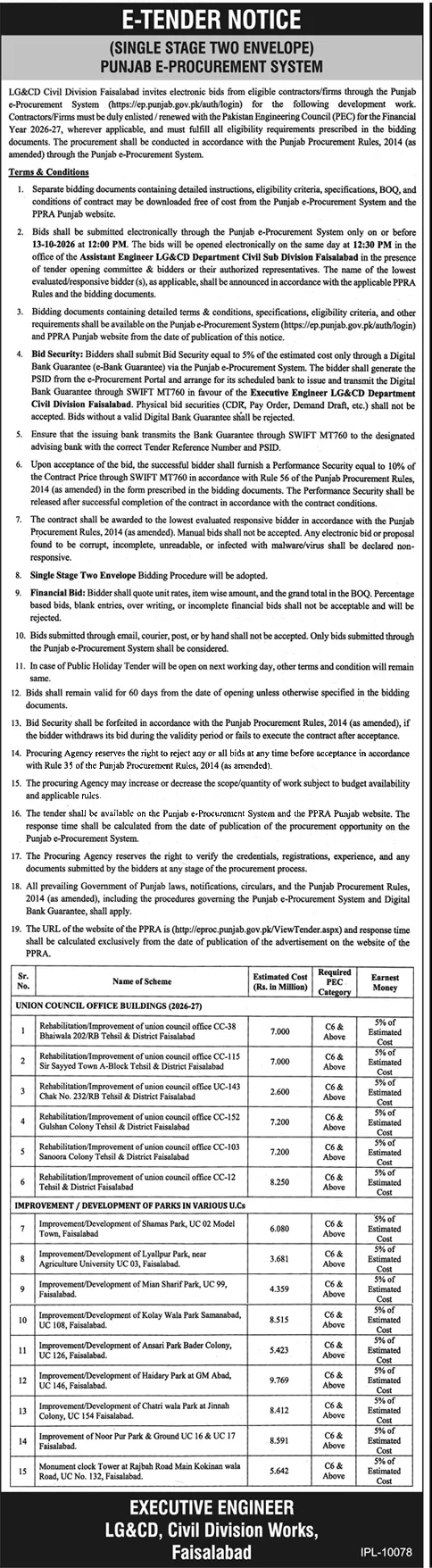 Tender Document