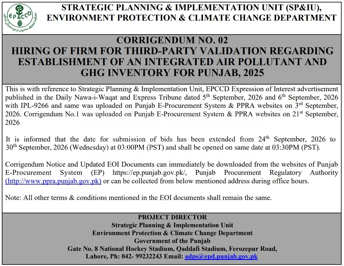 Tender Document