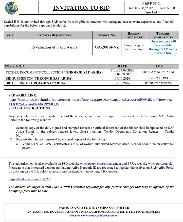 Tender Document