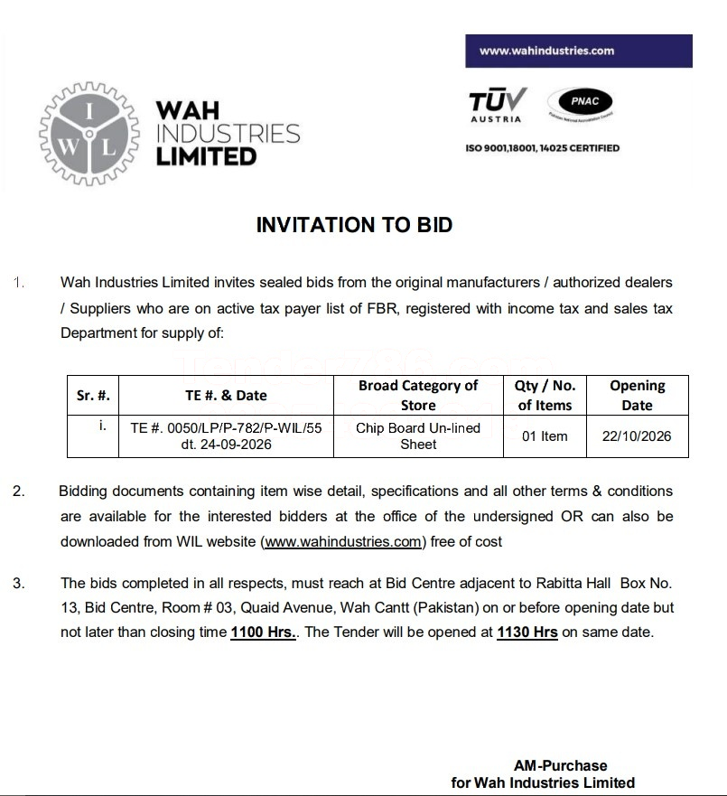 Tender Document