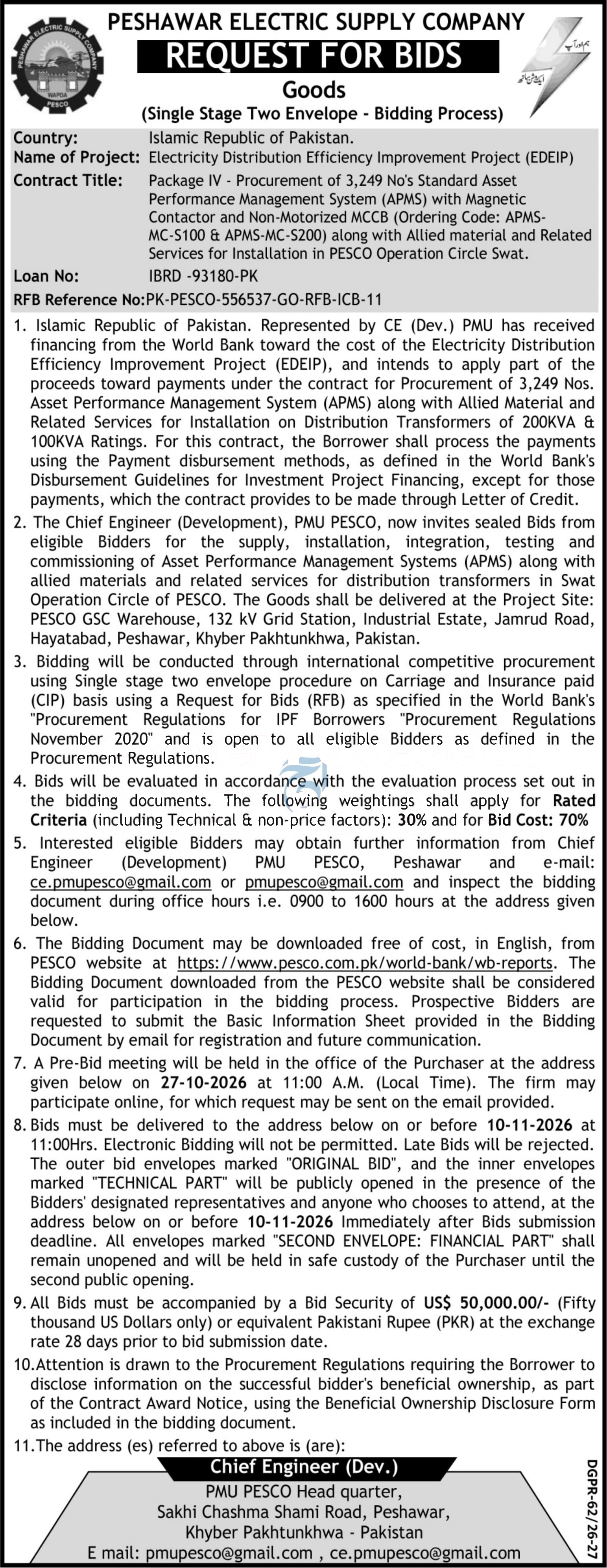 Tender Document