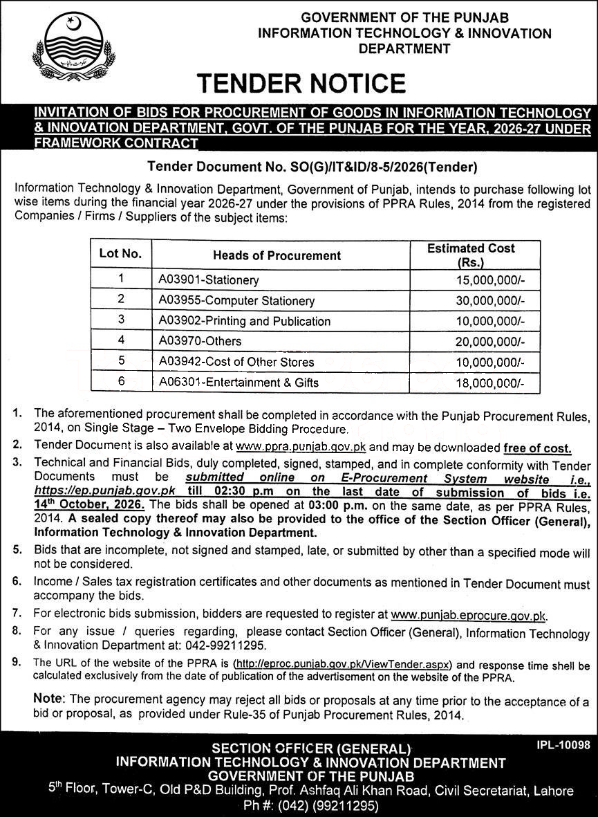 Tender Document