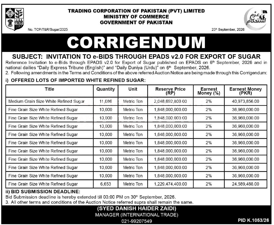 Tender Document