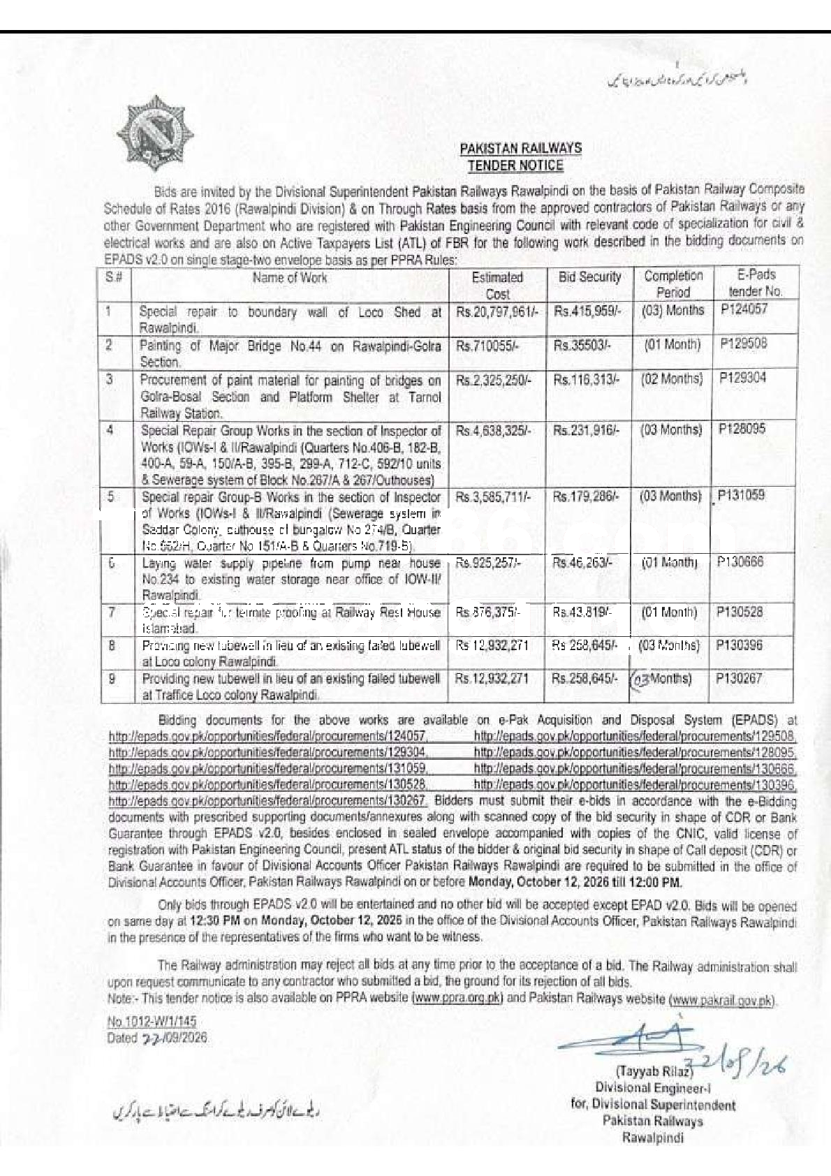 Tender Document
