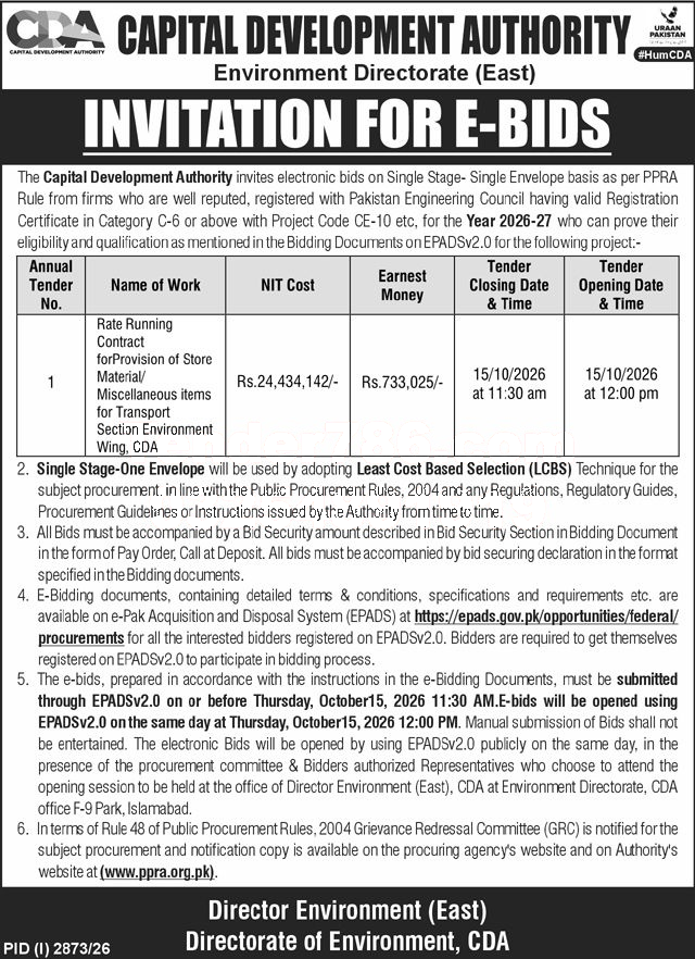 Tender Document