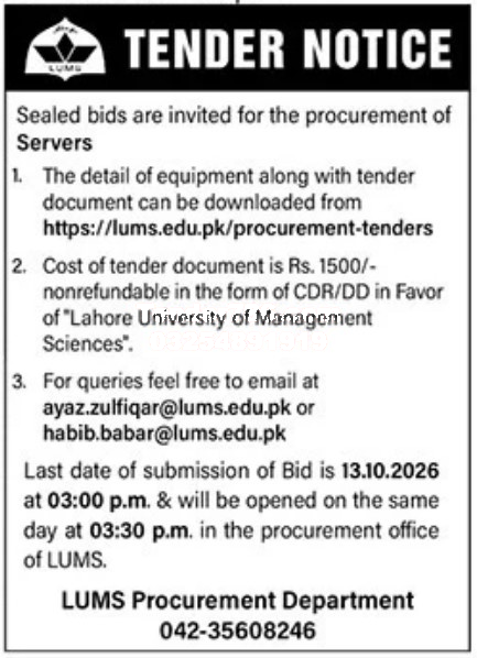 Tender Document
