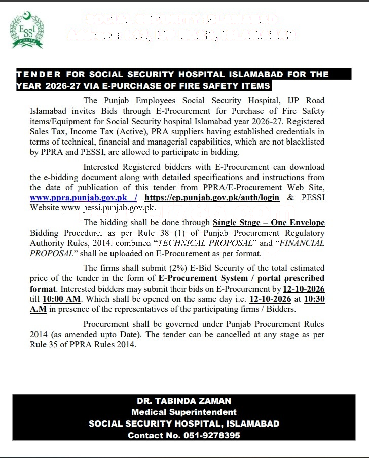 Tender Document