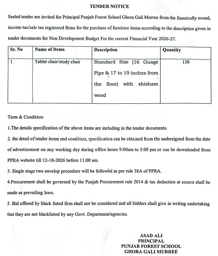 Tender Document