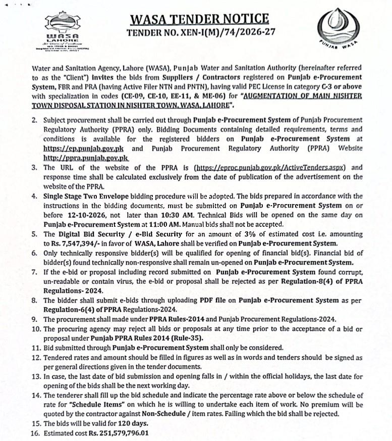 Tender Document
