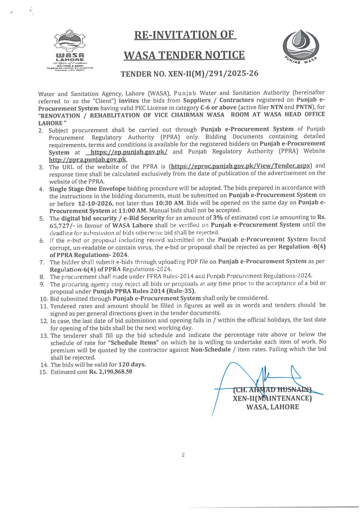 Tender Document