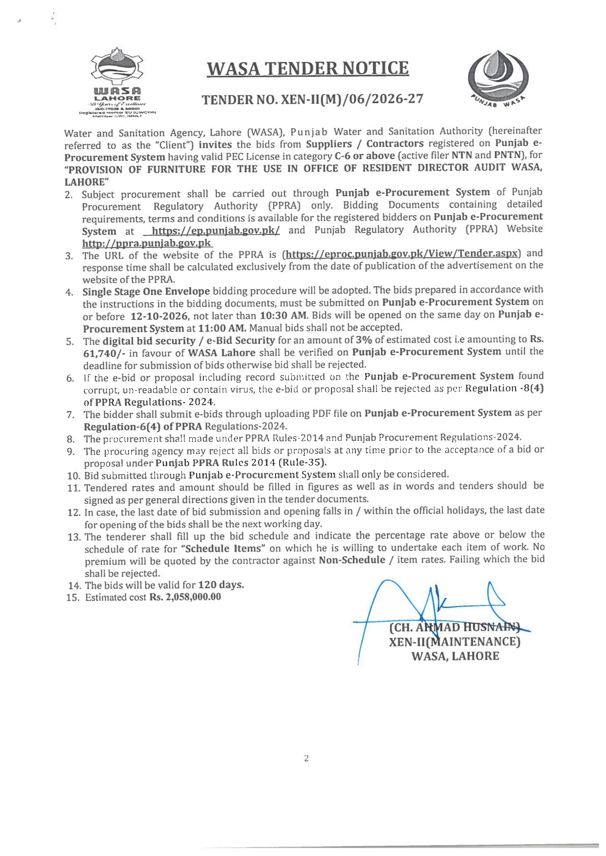 Tender Document