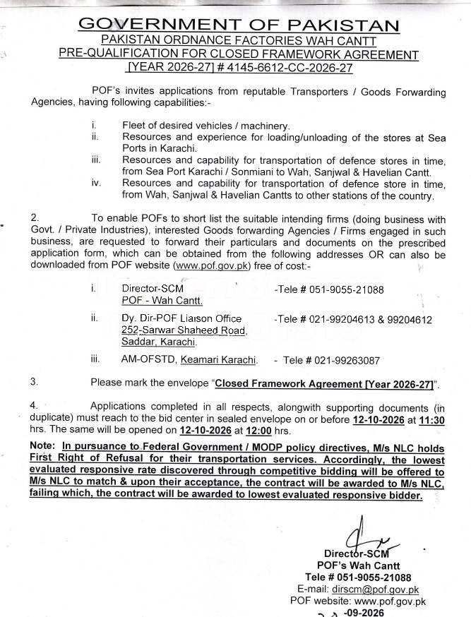 Tender Document