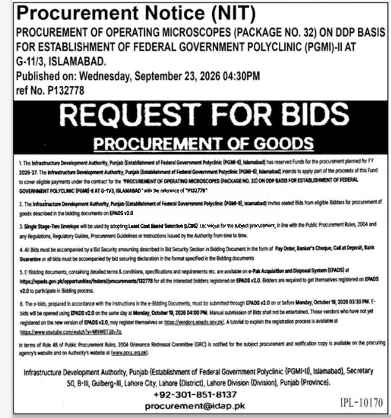 Tender Document