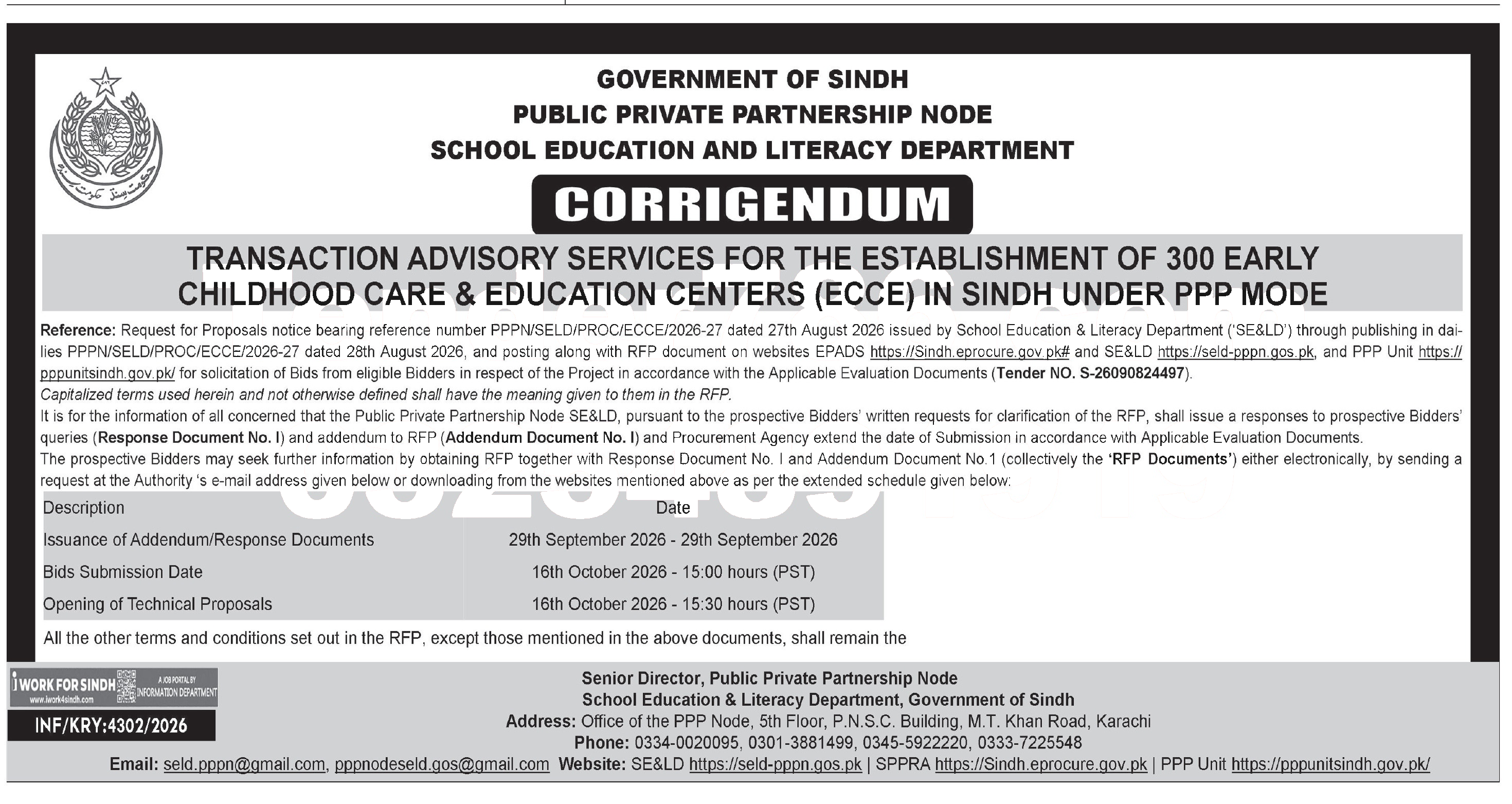 Tender Document
