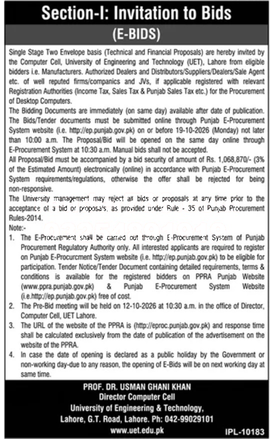 Tender Document