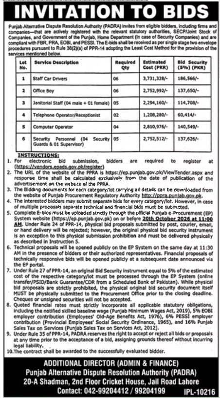 Tender Document